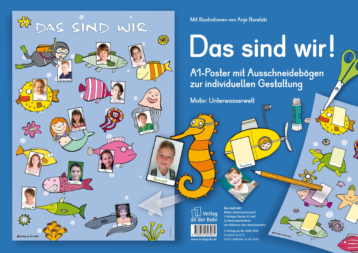 Das sind wir! – Motiv: Unterwasserwelt