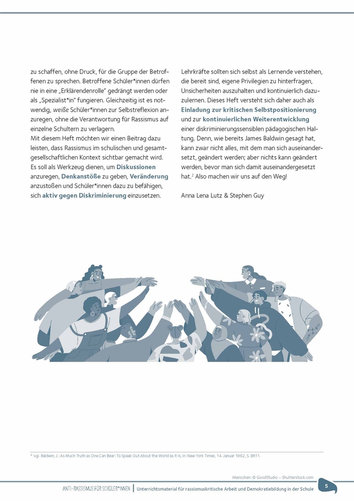 Anti-Rassismus für Schüler*innen