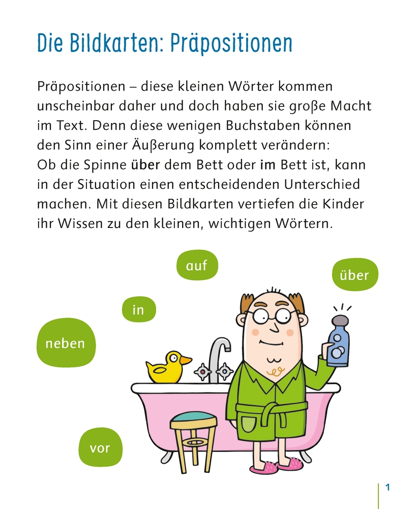 Präpositionen – über, unter, auf, vor...