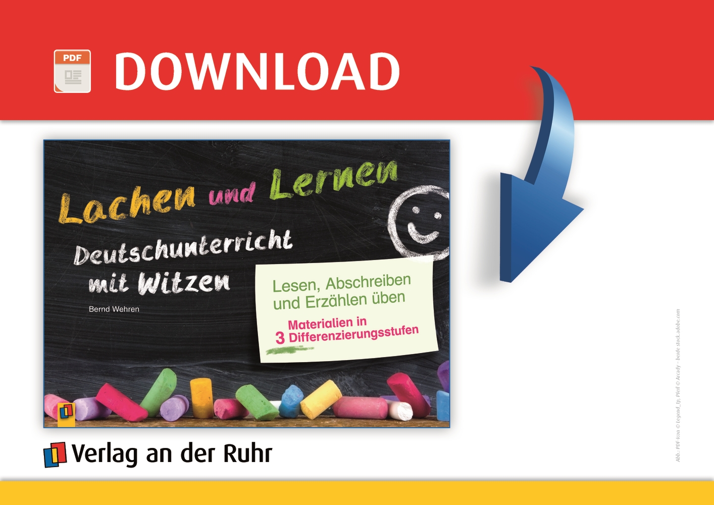Lachen und Lernen – Deutschunterricht mit Witzen - PDF-Basis-Lizenz