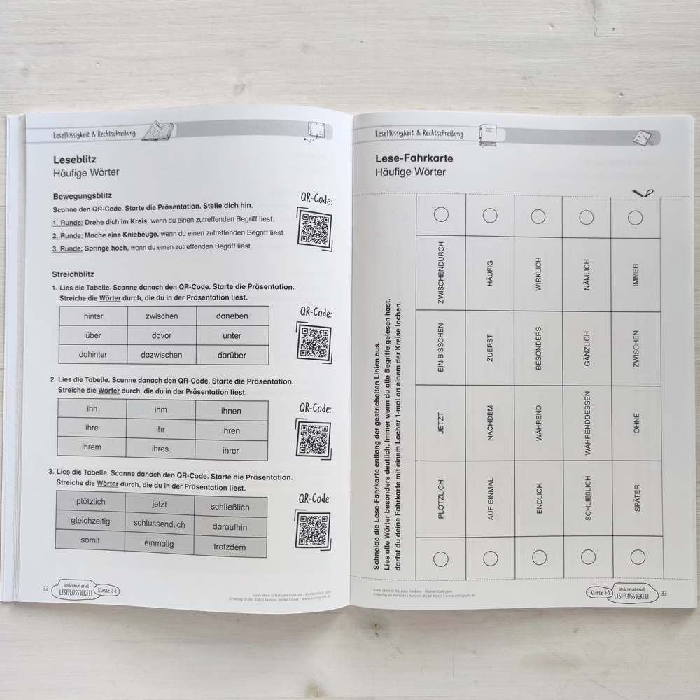 Fördermaterial Leseflüssigkeit – Klasse 3 – 5 Fördermaterial Leseflüssigkeit – Klasse 3 – 5