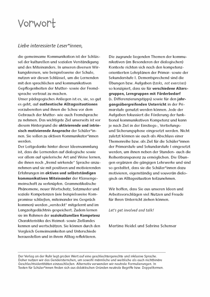 Start talking! Impulse für englische Dialoge