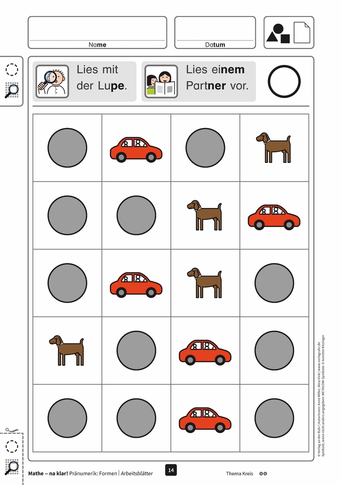 Mathe - na klar! Pränumerik: Formen