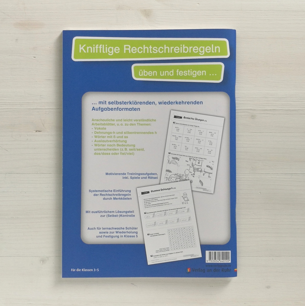 Knifflige Rechtschreibregeln üben und festigen Knifflige Rechtschreibregeln üben und festigen