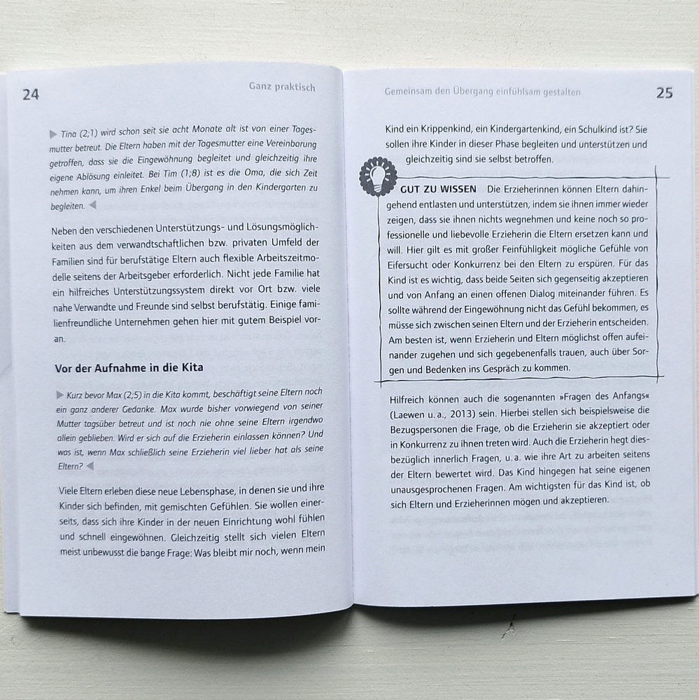 Eingewöhnung von Kita-Kindern Eingewöhnung von Kita-Kindern