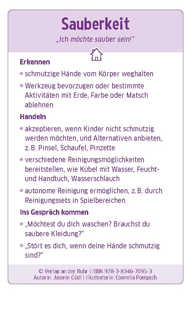 Was ich brauche – 30 Bedürfnisse von Kita-Kindern verstehen und besprechen