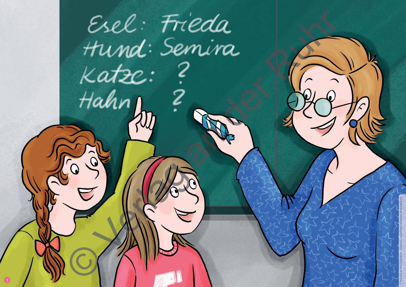 Frieda hat Lampenfieber Frieda hat Lampenfieber