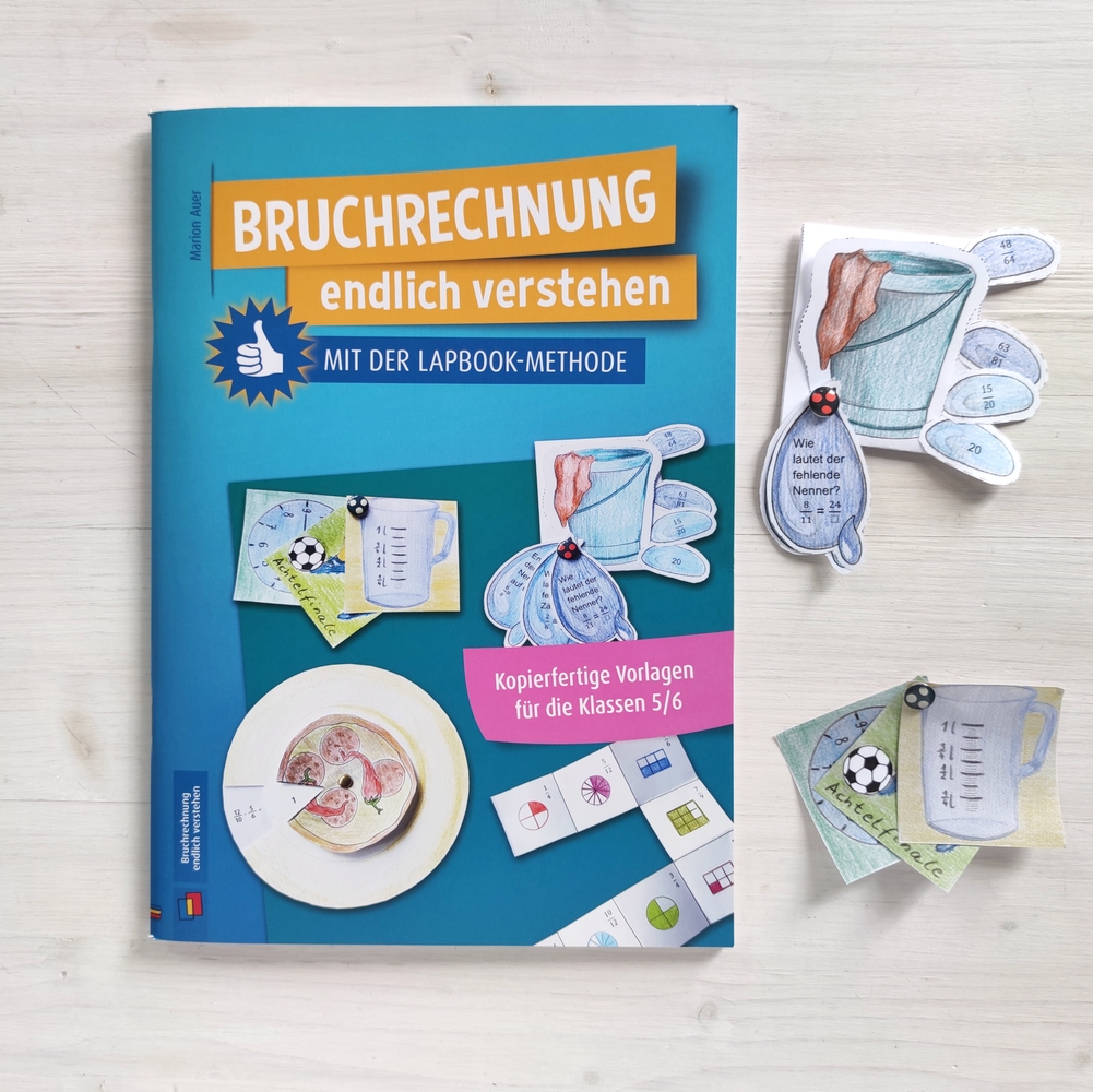 Bruchrechnung endlich verstehen mit der Lapbook-Methode