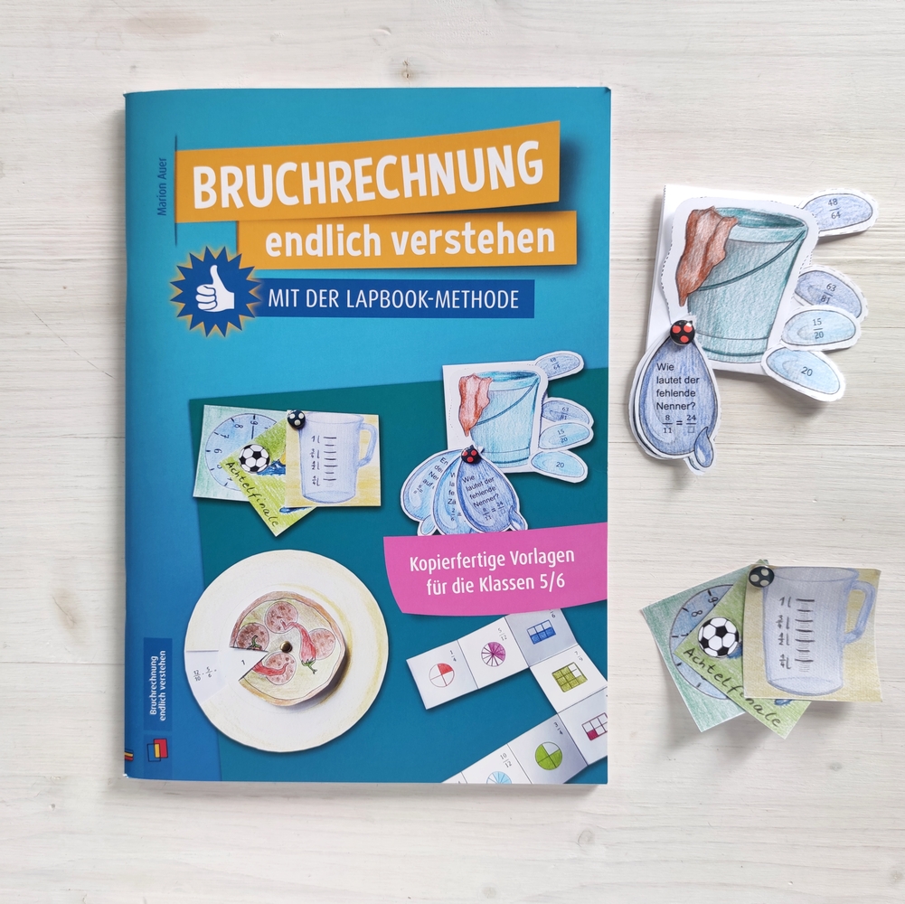 Bruchrechnung endlich verstehen mit der Lapbook-Methode Bruchrechnung endlich verstehen mit der Lapbook-Methode