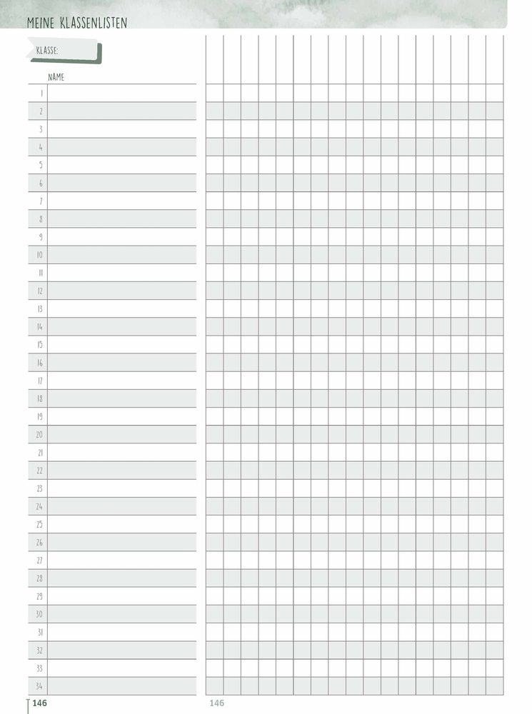 Mein Schulplaner fürs Referendariat Schuljahr 2026/2027