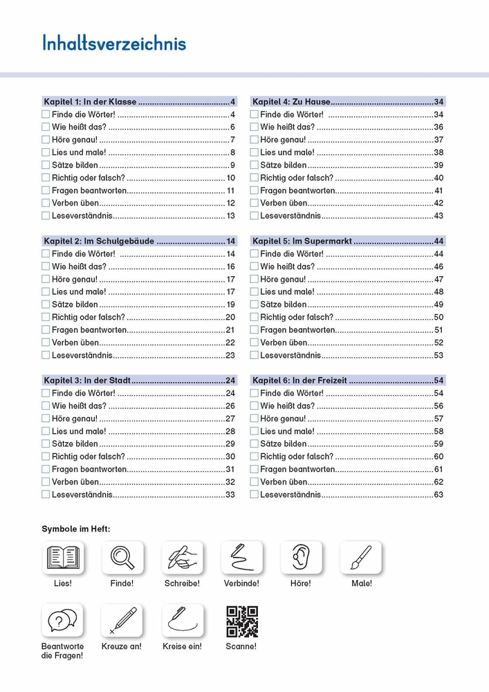 Mein DaZ-Lernheft – Mit Wimmelbildern Wortschatz und Grammatik üben