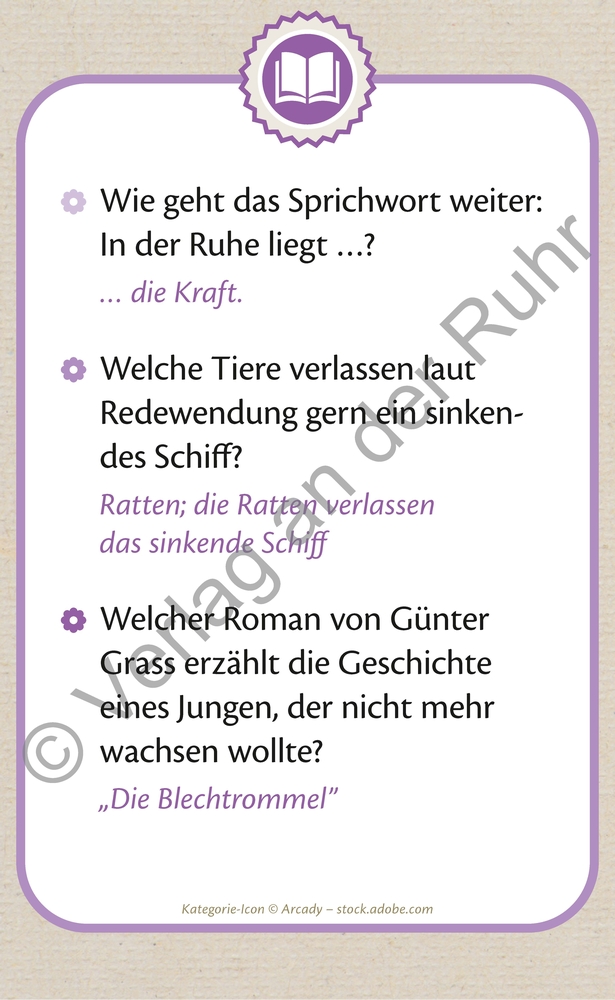 Die große Quizbox für Senioren Die große Quizbox für Senioren