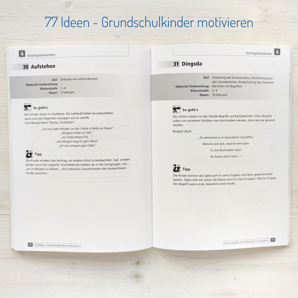 77 Ideen – Grundschulkinder motivieren 77 Ideen – Grundschulkinder motivieren