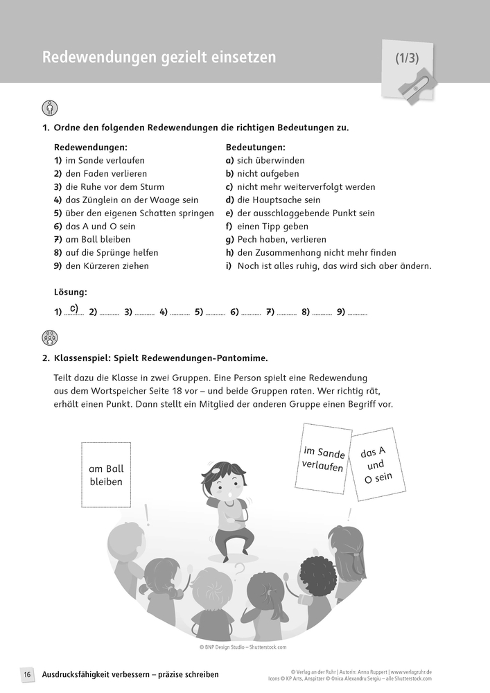 Ausdrucksfähigkeit verbessern - präzise schreiben