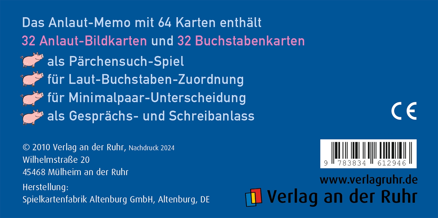 Was gehört zusammen? – Das Anlaut-Memo