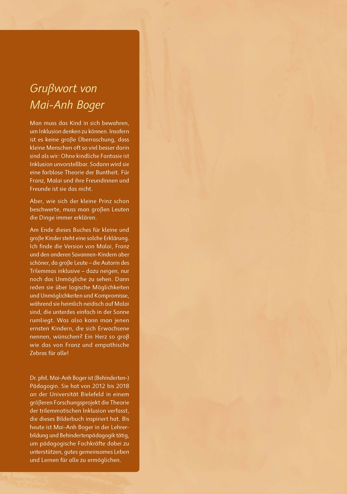 Wir alle gehören dazu! Wie die Tiere der Savannenschule Diversität und Inklusion erleben