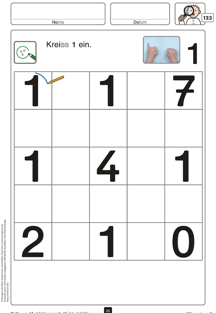 Mathe - na klar! Zahlenraum 0-10