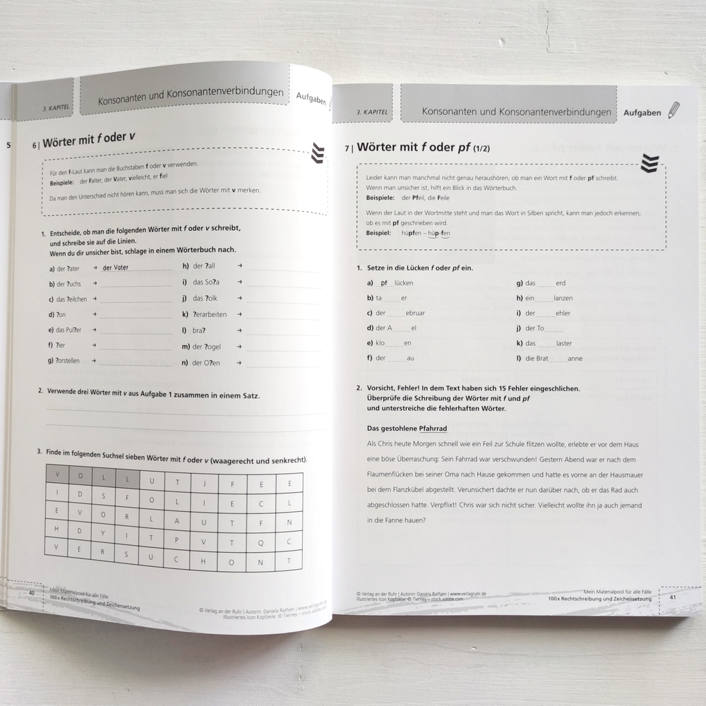100 x Rechtschreibung und Zeichensetzung 100 x Rechtschreibung und Zeichensetzung