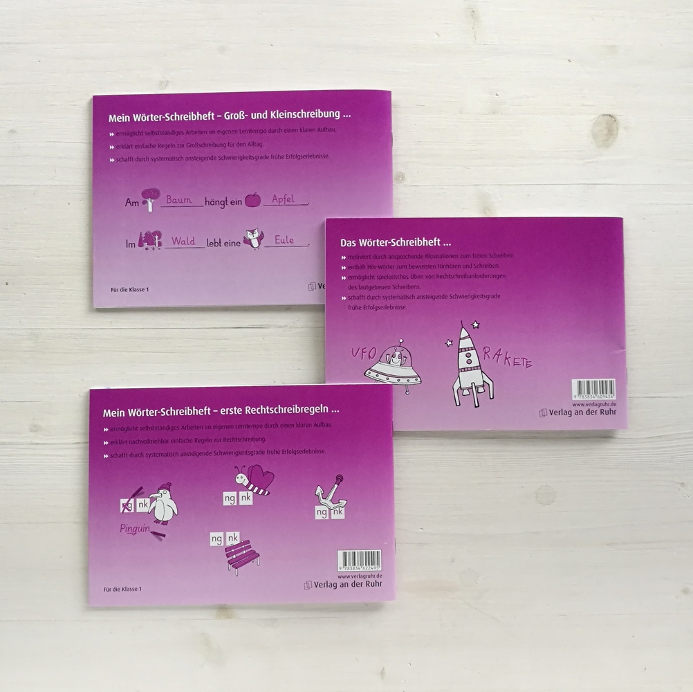 Mein Wörter-Schreibheft – lautgetreue Wörter Mein Wörter-Schreibheft – lautgetreue Wörter