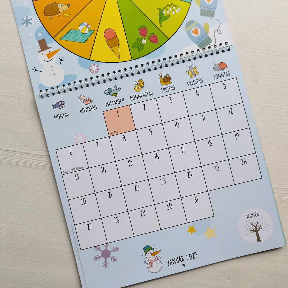 Unser Kinder-Lernkalender 2024/2025