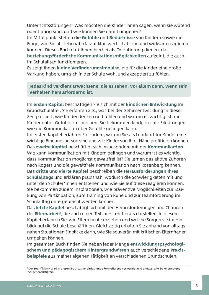 Gefühle im Klassenzimmer - Strategien für herausforderndes Verhalten und kindgerechte Kommunikation in der Grundschule