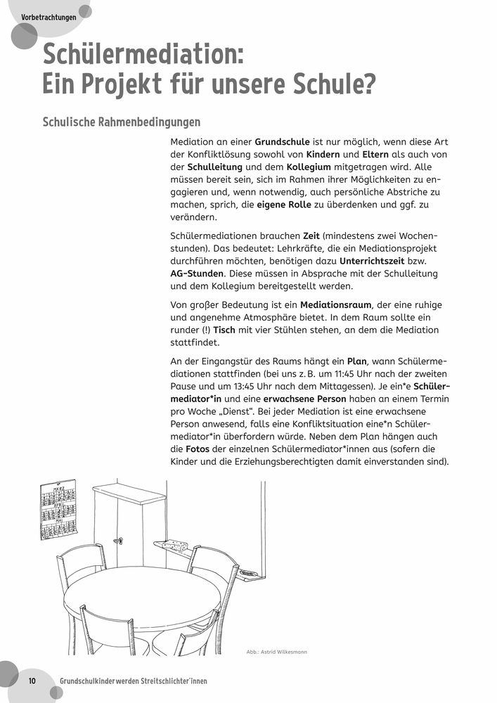 Grundschulkinder werden Streitschlichter*innen