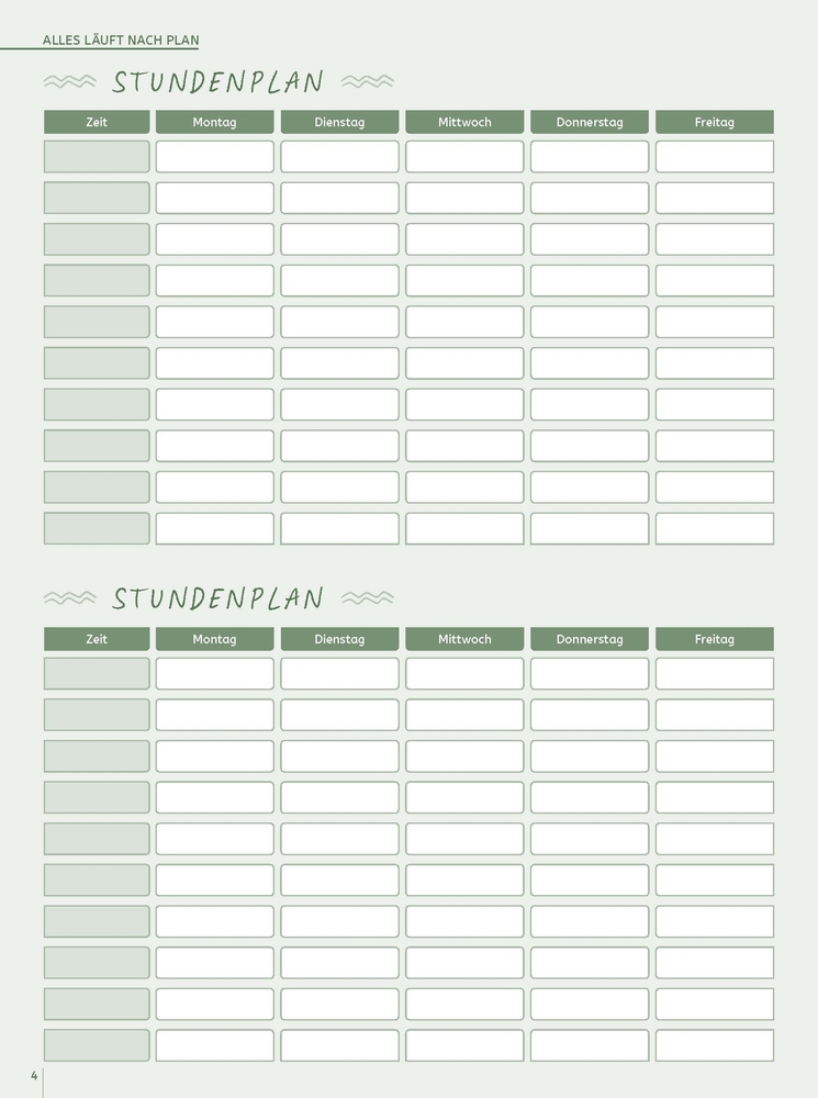 Mein Lehrerplaner A4+ – Hardcover – Lehrerkalender für das Schuljahr 2025/2026 – Sommerblüte