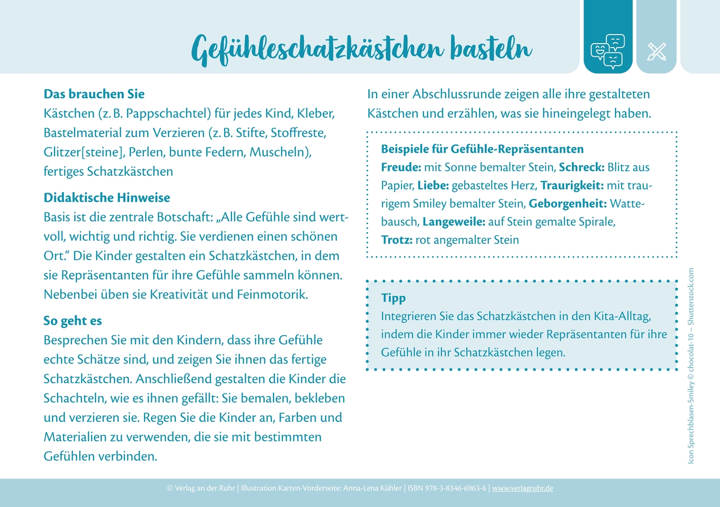 Kennst du das Gefühl? - Aktivitätsbildkarten