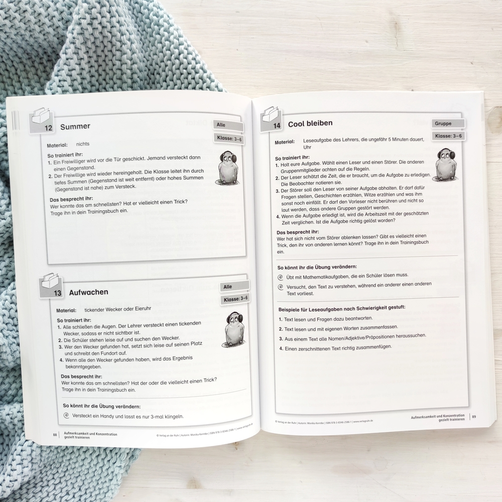 Aufmerksamkeit und Konzentration gezielt trainieren Aufmerksamkeit und Konzentration gezielt trainieren