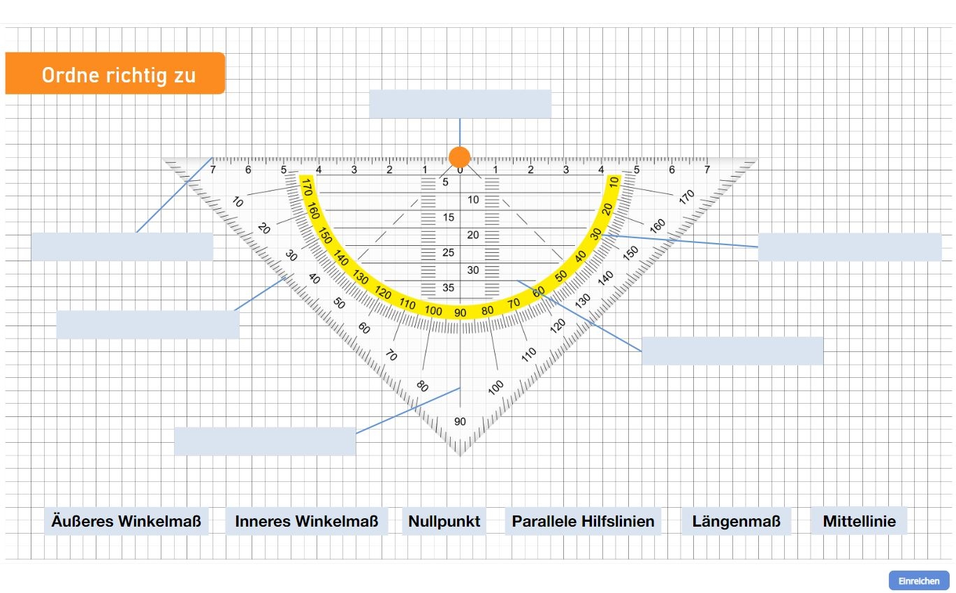 Wir zeichnen mit dem Geodreieck® - Matheunterricht digital – Klasse 3/4 - Premium-Lizenz - Online