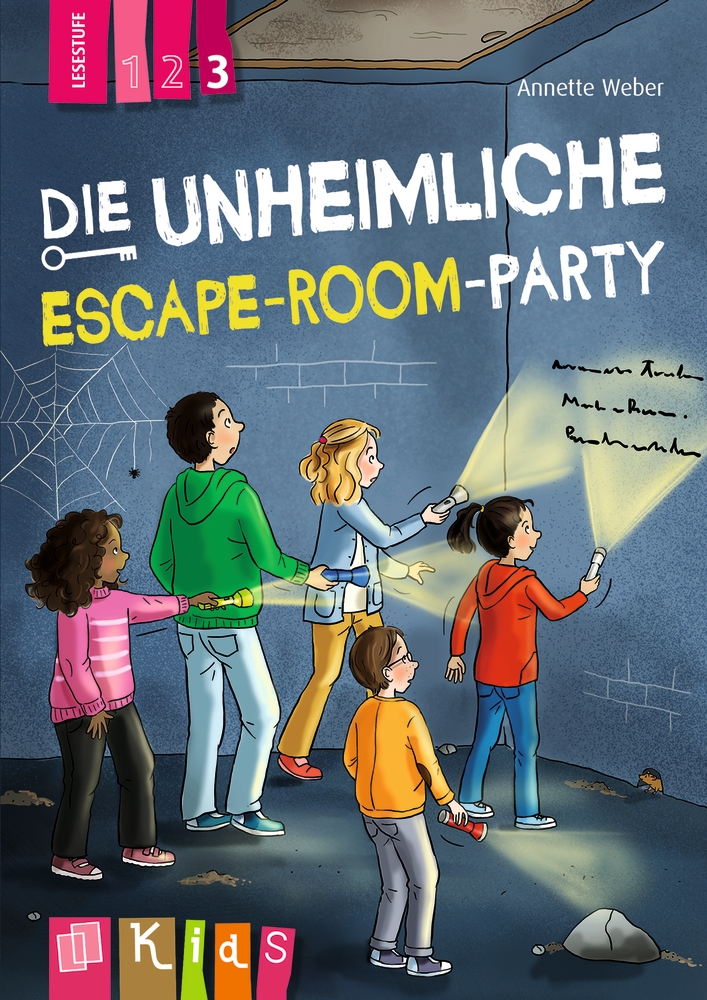 Die unheimliche Escape-Room-Party – Lesestufe 3