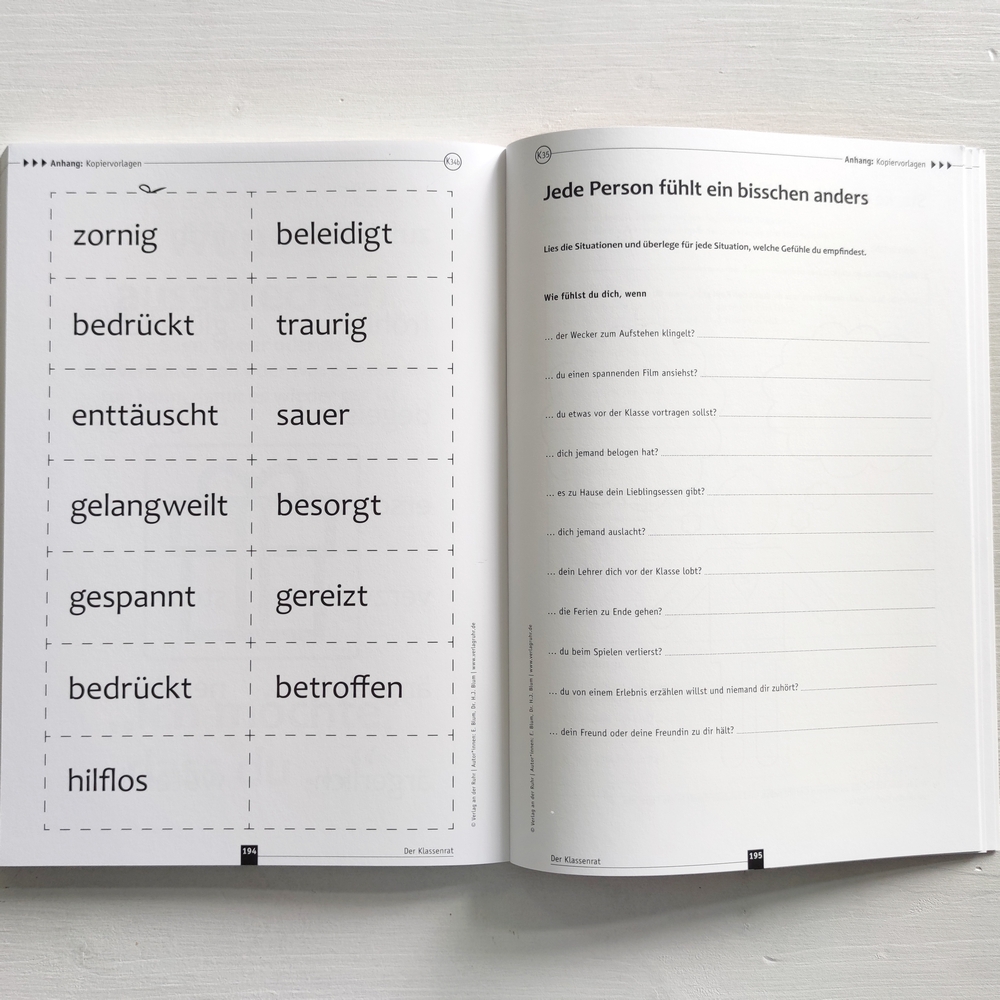 Der Klassenrat Der Klassenrat