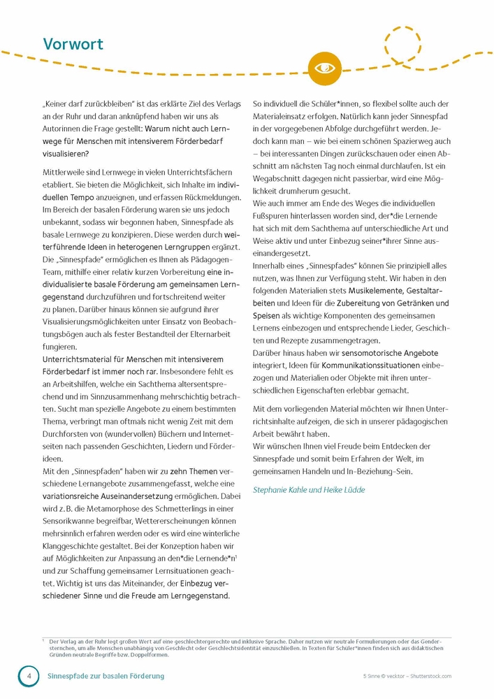 Sinnespfade zur basalen Förderung