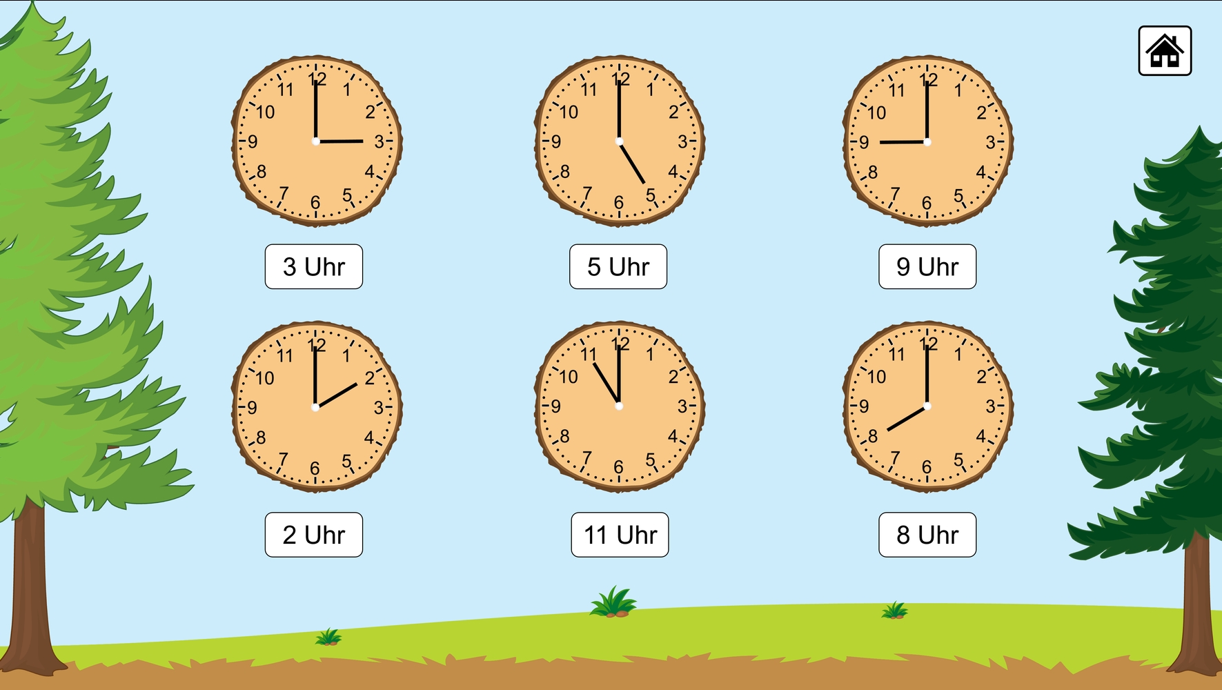 Wir lesen die Uhr – Matheunterricht digital – Klasse 1/2 – Pro-Lizenz – Mac