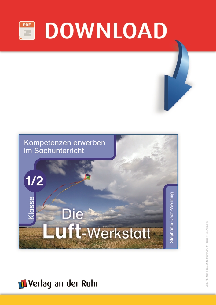 Die Luft-Werkstatt – Klasse 1/2 - PDF-Basis-Lizenz