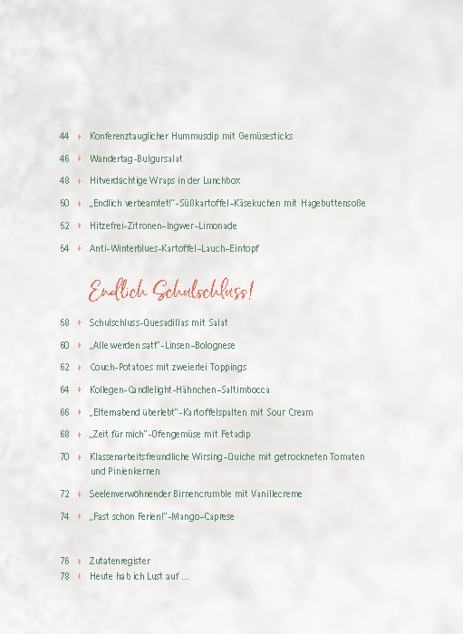 Mein Kochbuch für den Schulalltag Mein Kochbuch für den Schulalltag