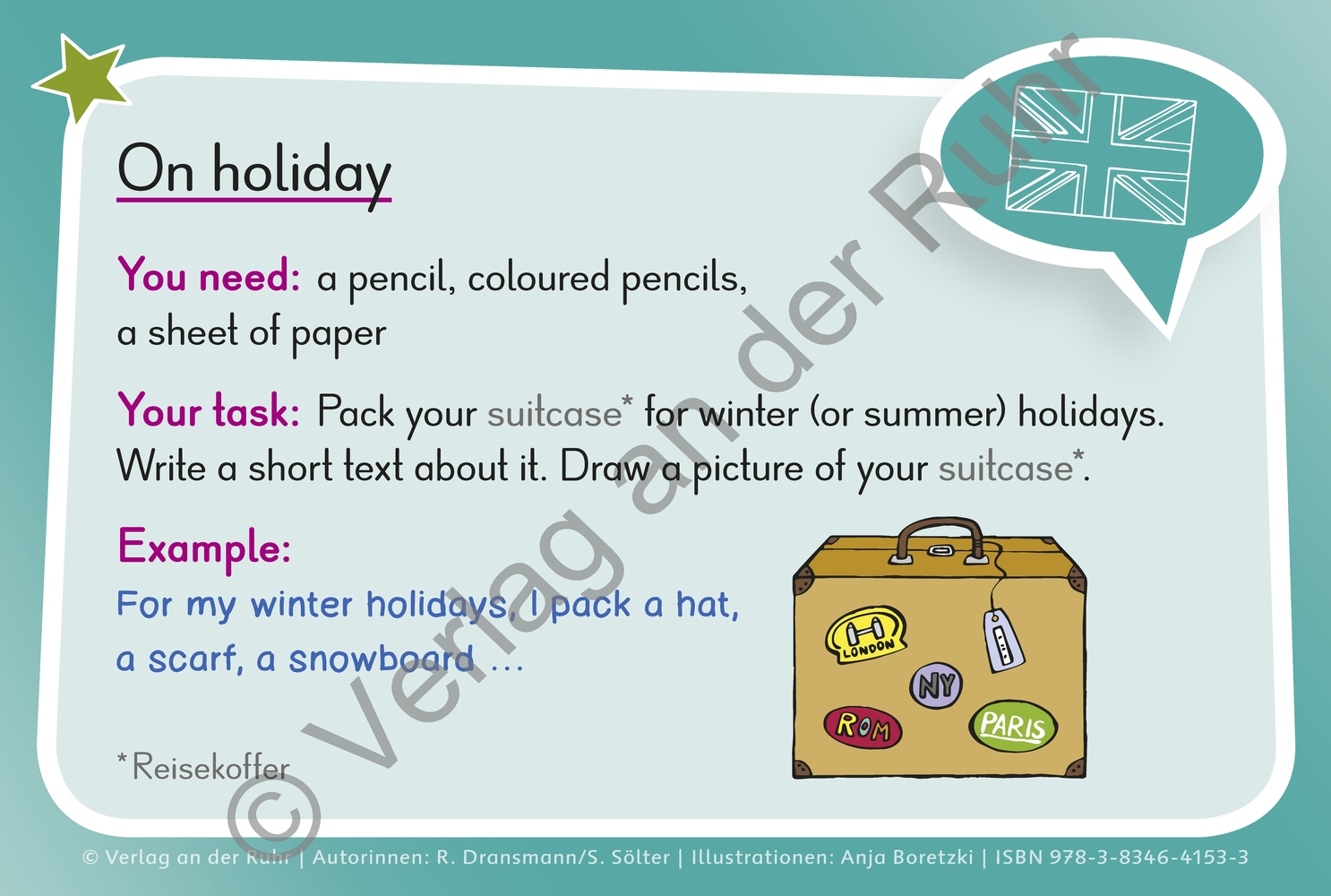 Eine Kartei für den Englischunterricht – Klasse 3/4 Eine Kartei für den Englischunterricht – Klasse 3/4