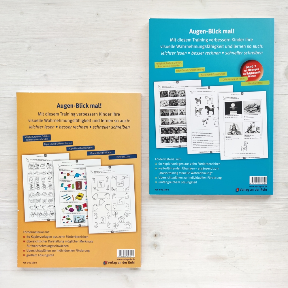 Fördermaterial: Visuelle Wahrnehmung - Band 2