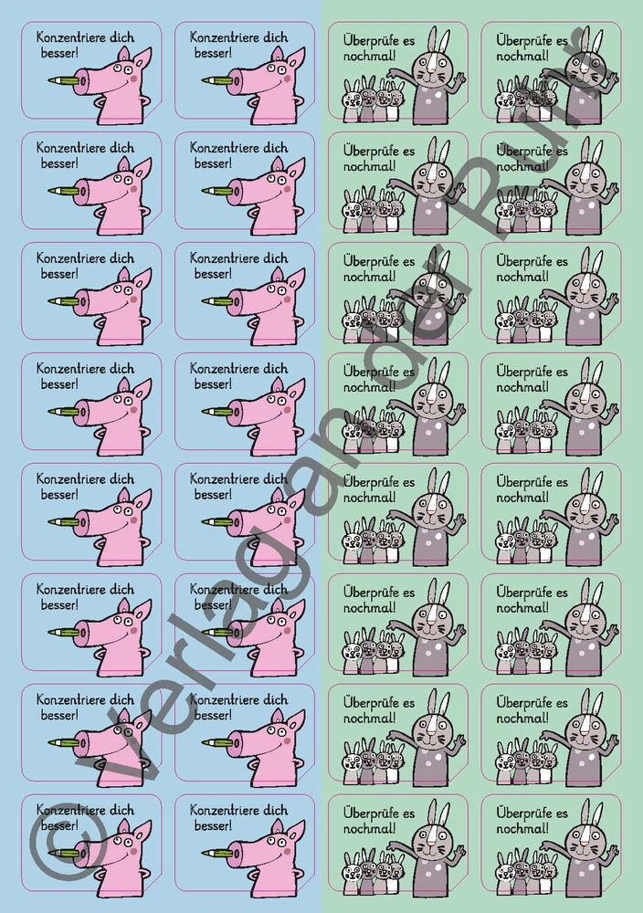 240 Korrekturaufkleber 240 Korrekturaufkleber