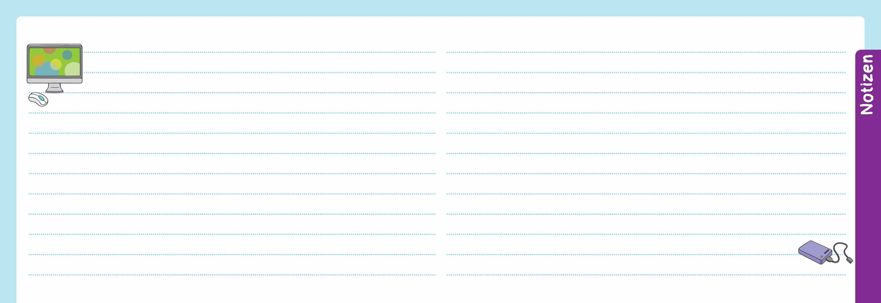 Der Wochen-Tischkalender für das Schuljahr 2026/2027