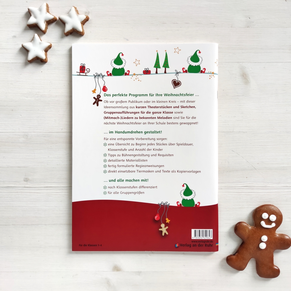 20 Mini-Aufführungen für Weihnachtsfeiern in der Grundschule 20 Mini-Aufführungen für Weihnachtsfeiern in der Grundschule