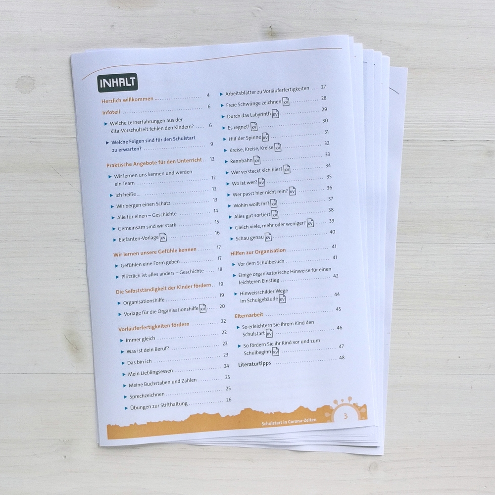 Schulstart in Corona-Zeiten Schulstart in Corona-Zeiten