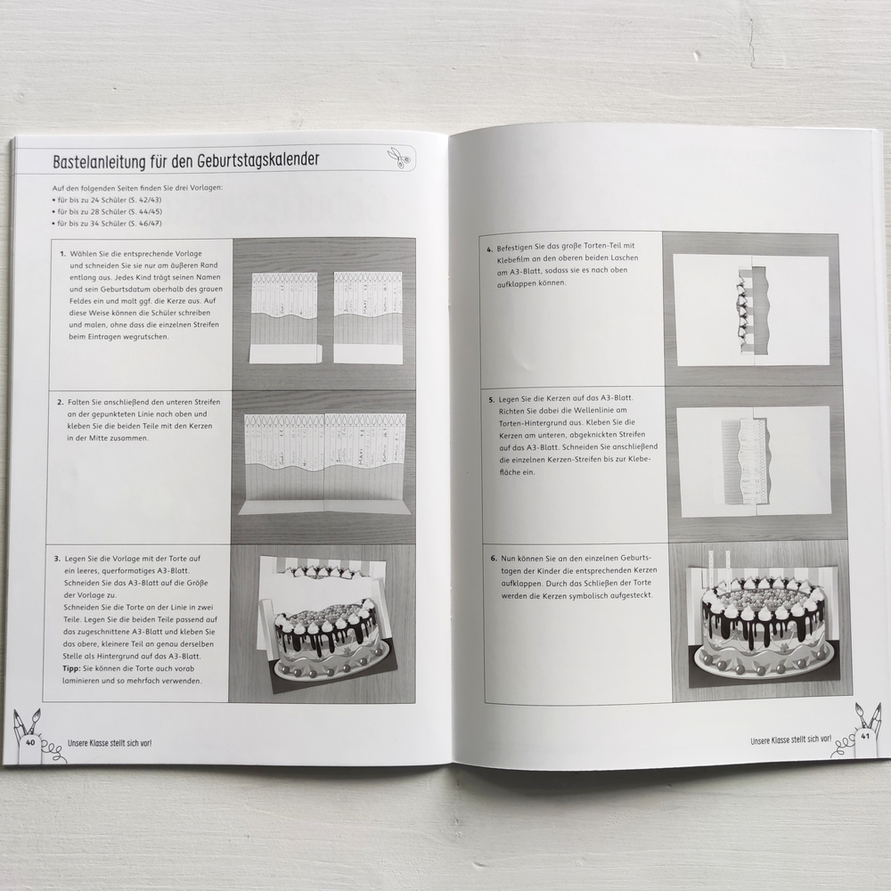 Unsere Klasse stellt sich vor! – Minibuch-Vorlagen für Klassentür, Pinnwand & Co.