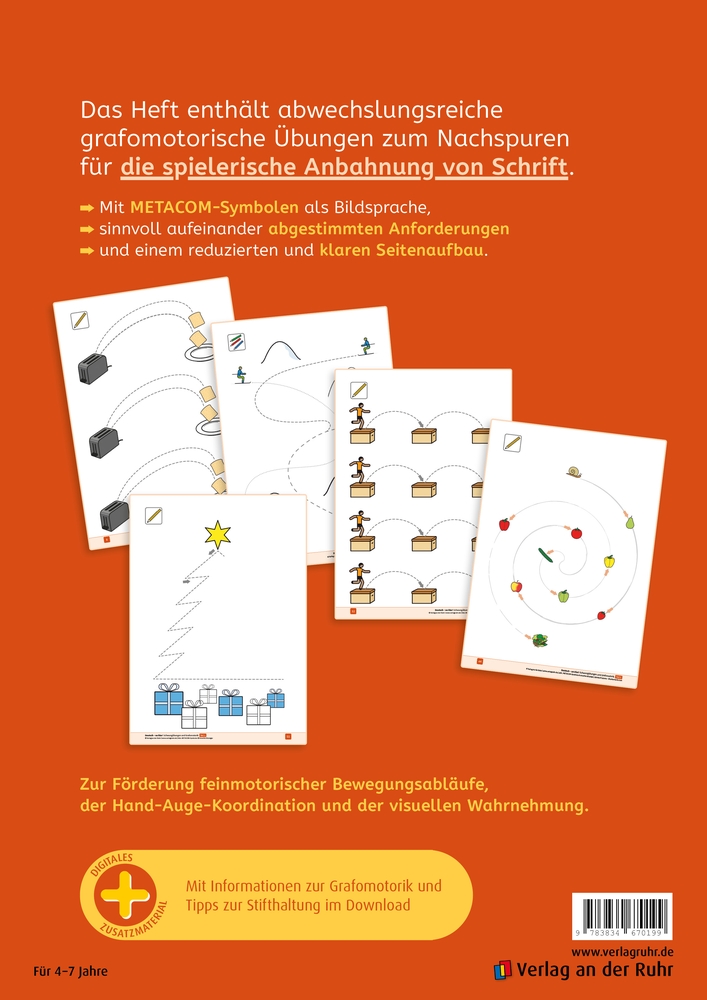 Deutsch - na klar! Schwungübungen und Grafomotorik Teil 1
