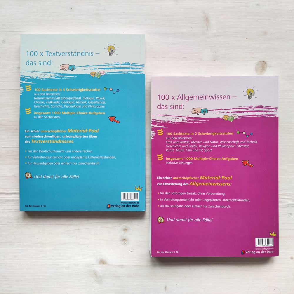 100 x Textverständnis 100 x Textverständnis