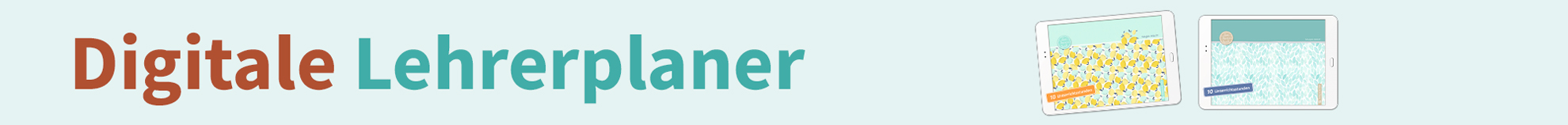 Digitale Lehrerplaner