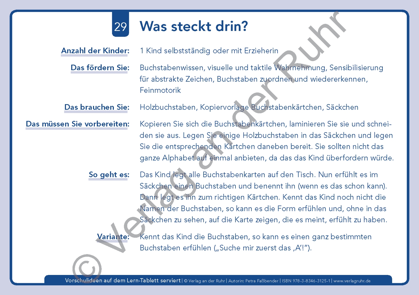 Vorschulideen auf dem Lern-Tablett serviert Vorschulideen auf dem Lern-Tablett serviert