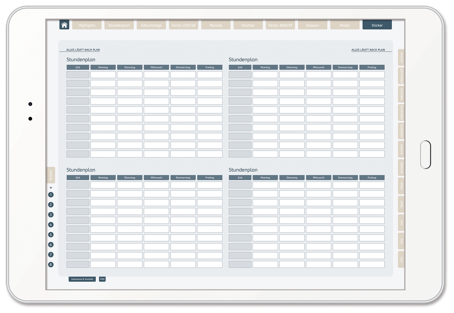 Mein digitaler Lehrerplaner (6 Unterrichtsstunden) – Nordwind – Lehrerkalender für das Schuljahr 2025/2026 - PDF-Basis-Lizenz Mein digitaler Lehrerplaner (6 Unterrichtsstunden) – Nordwind – Lehrerkalender für das Schuljahr 2025/2026 - PDF-Basis-Lizenz
