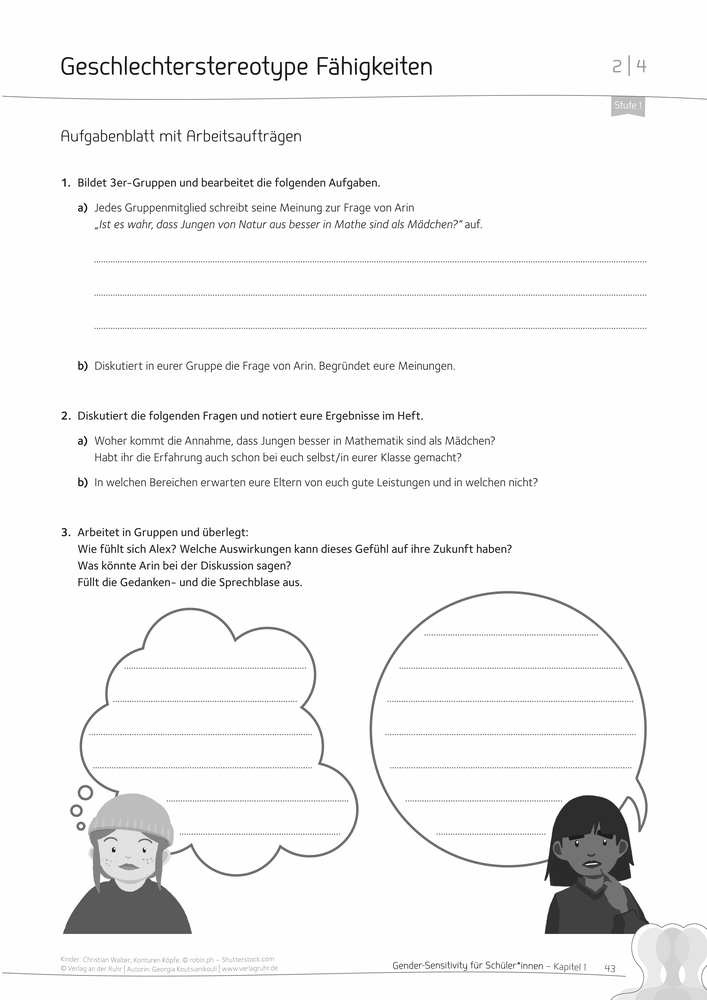 Gender-Sensitivity für Schüler*innen