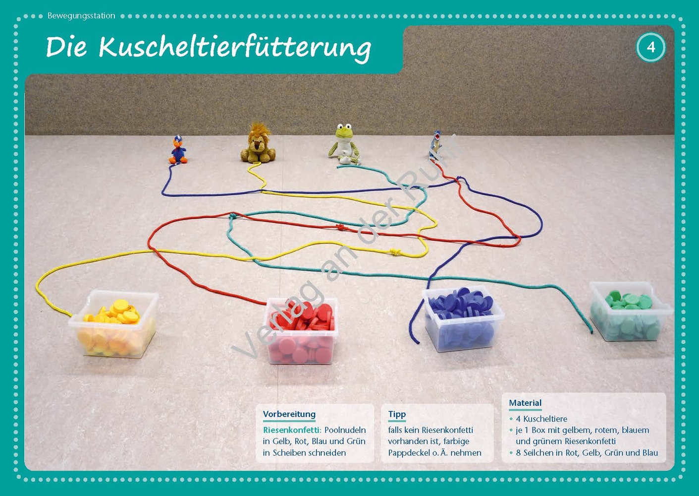 Bewegungsstationen für Vorschulkinder Bewegungsstationen für Vorschulkinder